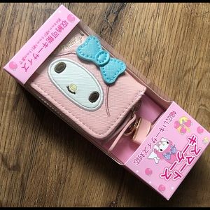 Only One LEFT! MY MELODY-NWT Pink Mini Wallet/Key Holder